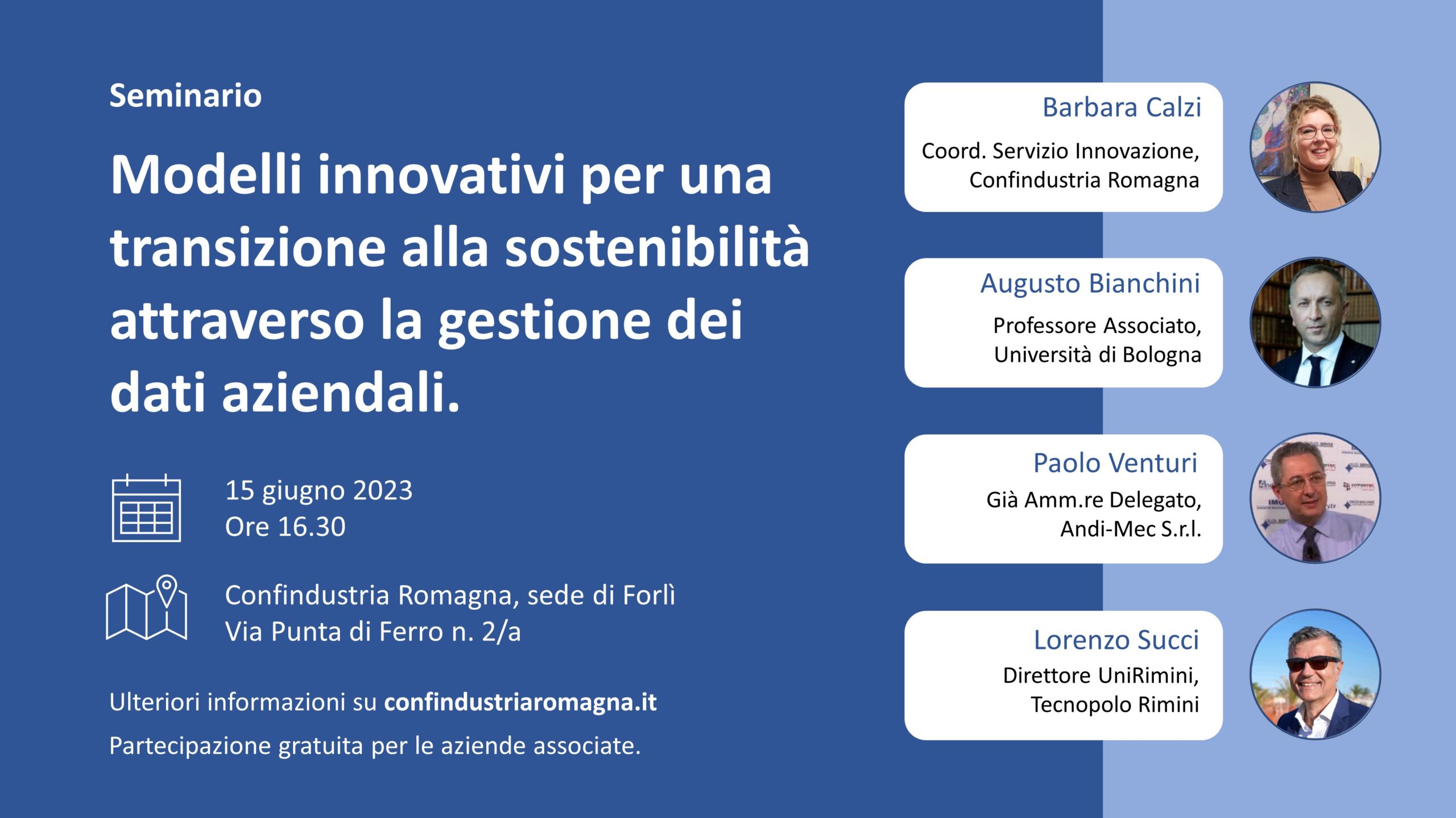 Modelli innovativi per la transizione ecologica - 15 giugno 2023