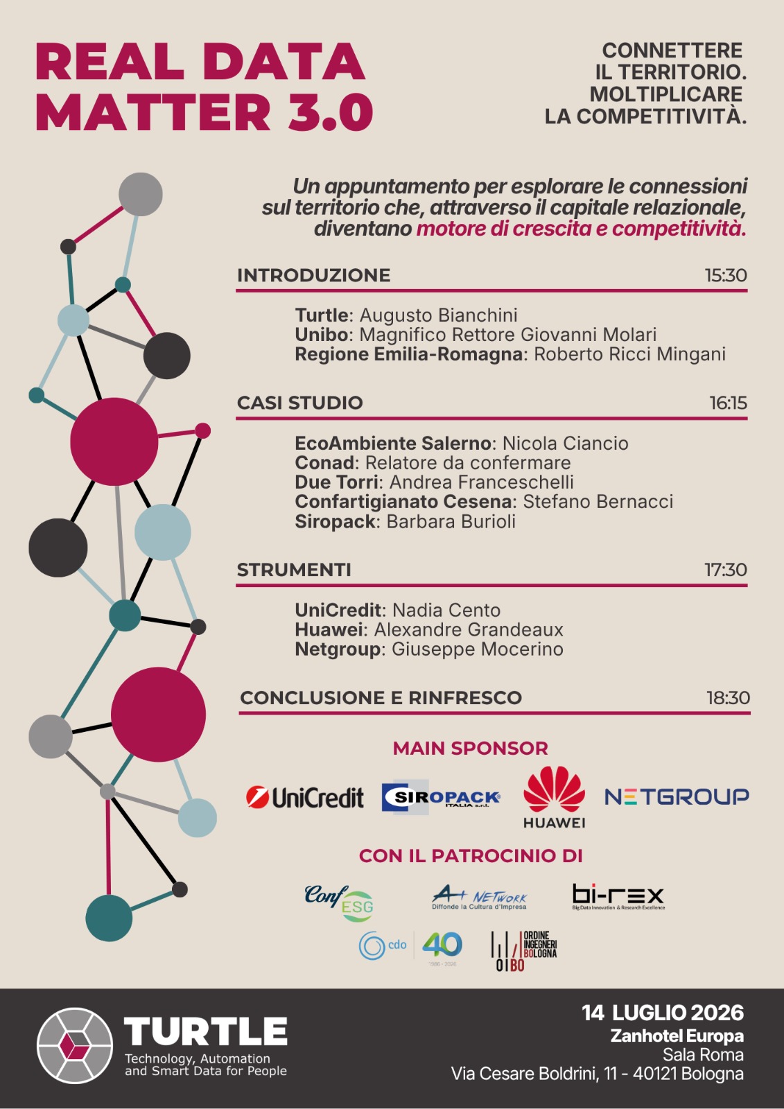 Locandina Real Data Matter 3.0